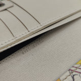 Continental Wallet Flora  Printed Leather