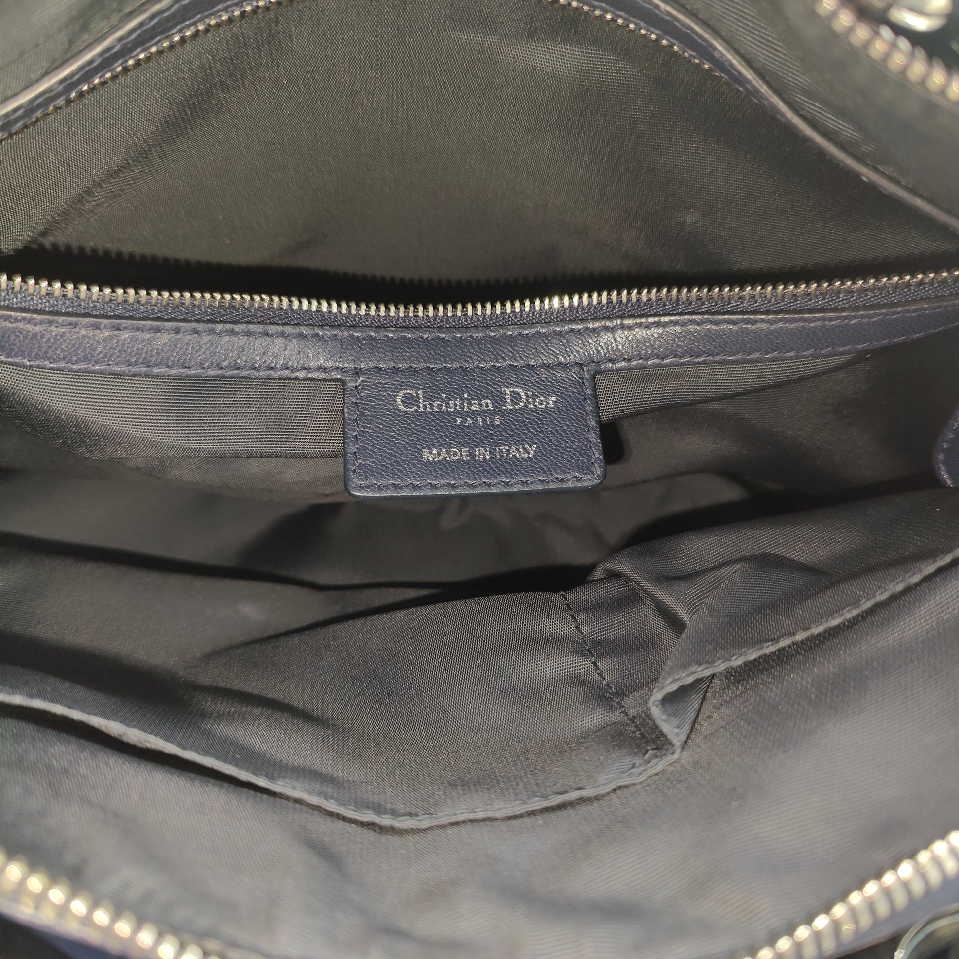 Granville Polochon Handbag Cannage Quilt Leather Medium