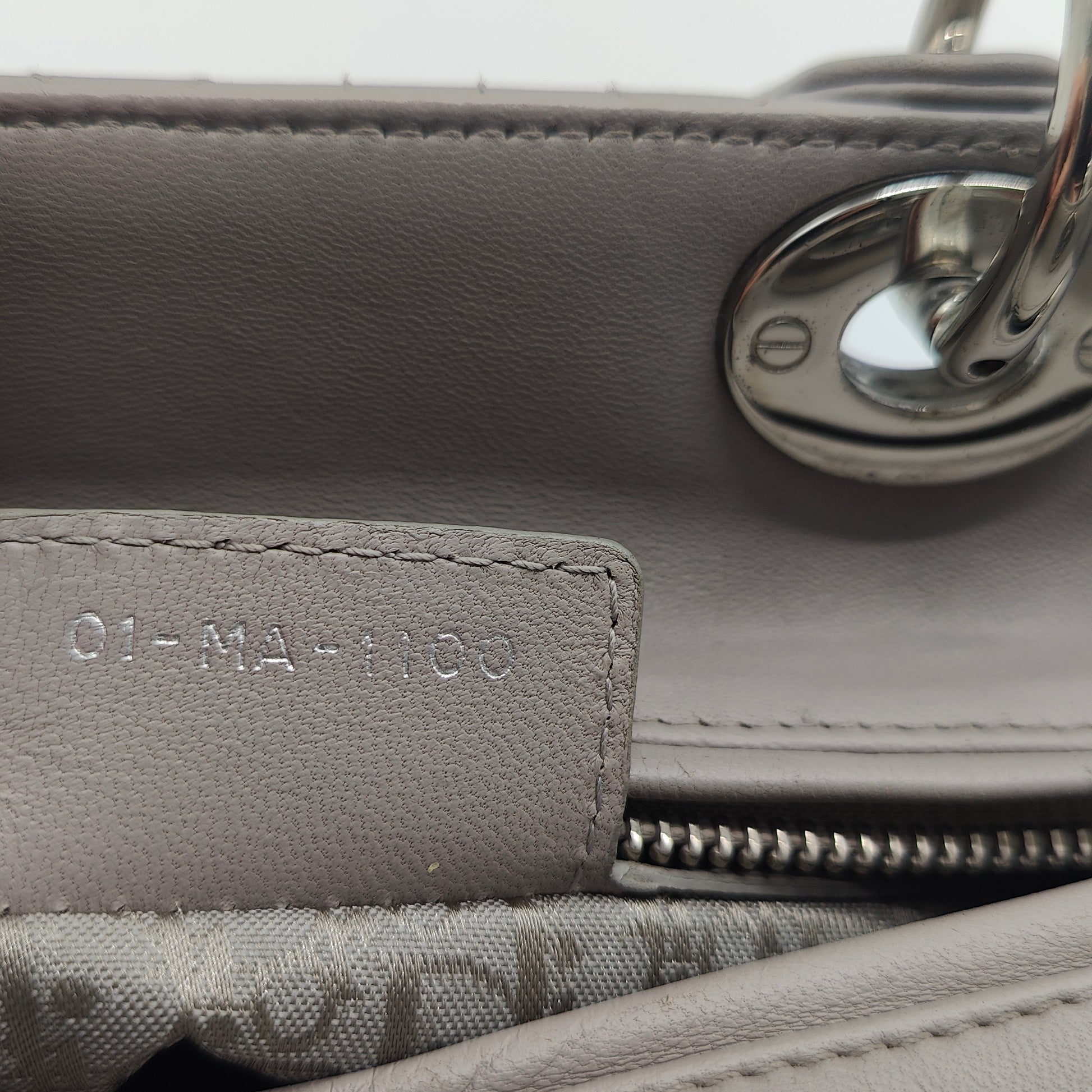 Lady Dior Bag Cannage Quilt Lambskin Medium