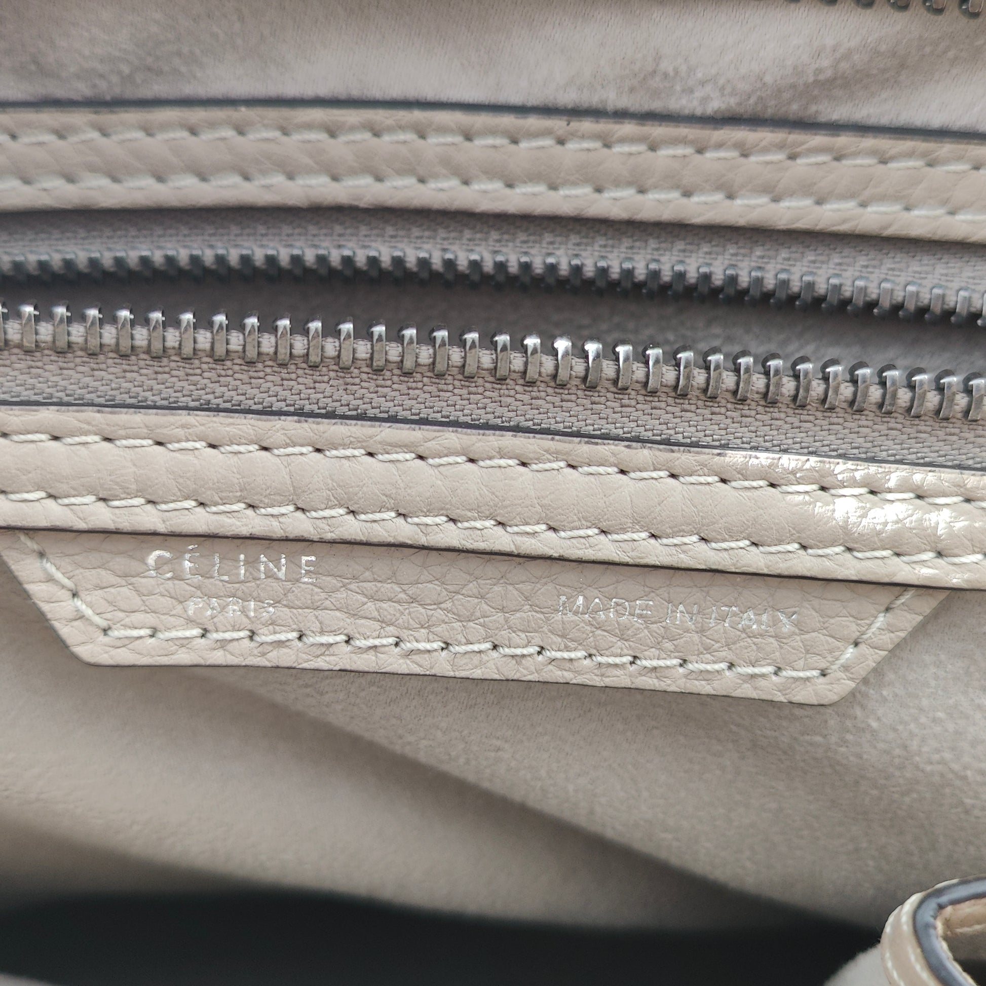 Luggage Bag Grainy Leather