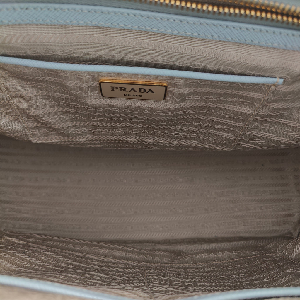 Galleria Double Zip Tote Saffiano Leather Large