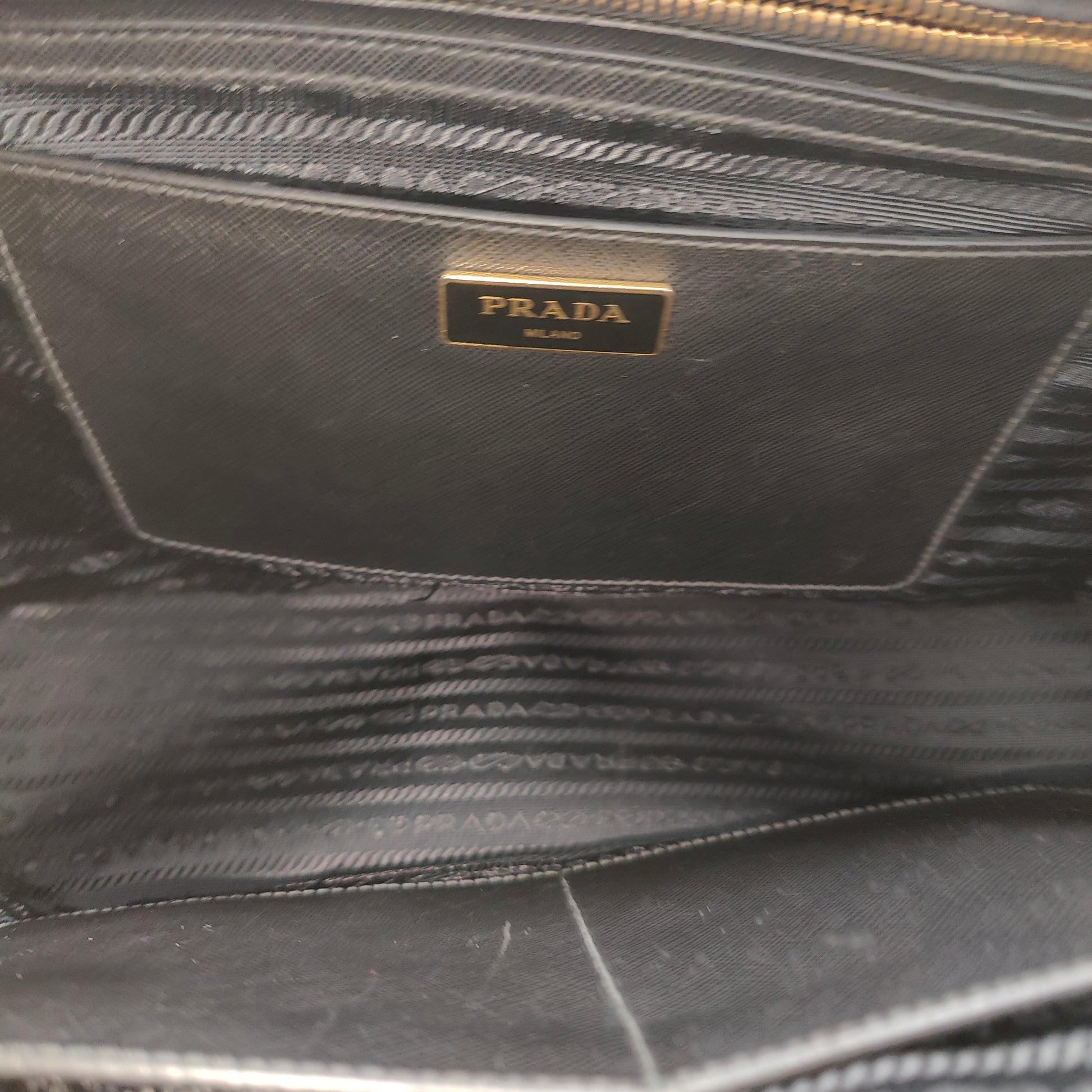 Galleria Double Zip Tote Saffiano Leather Large