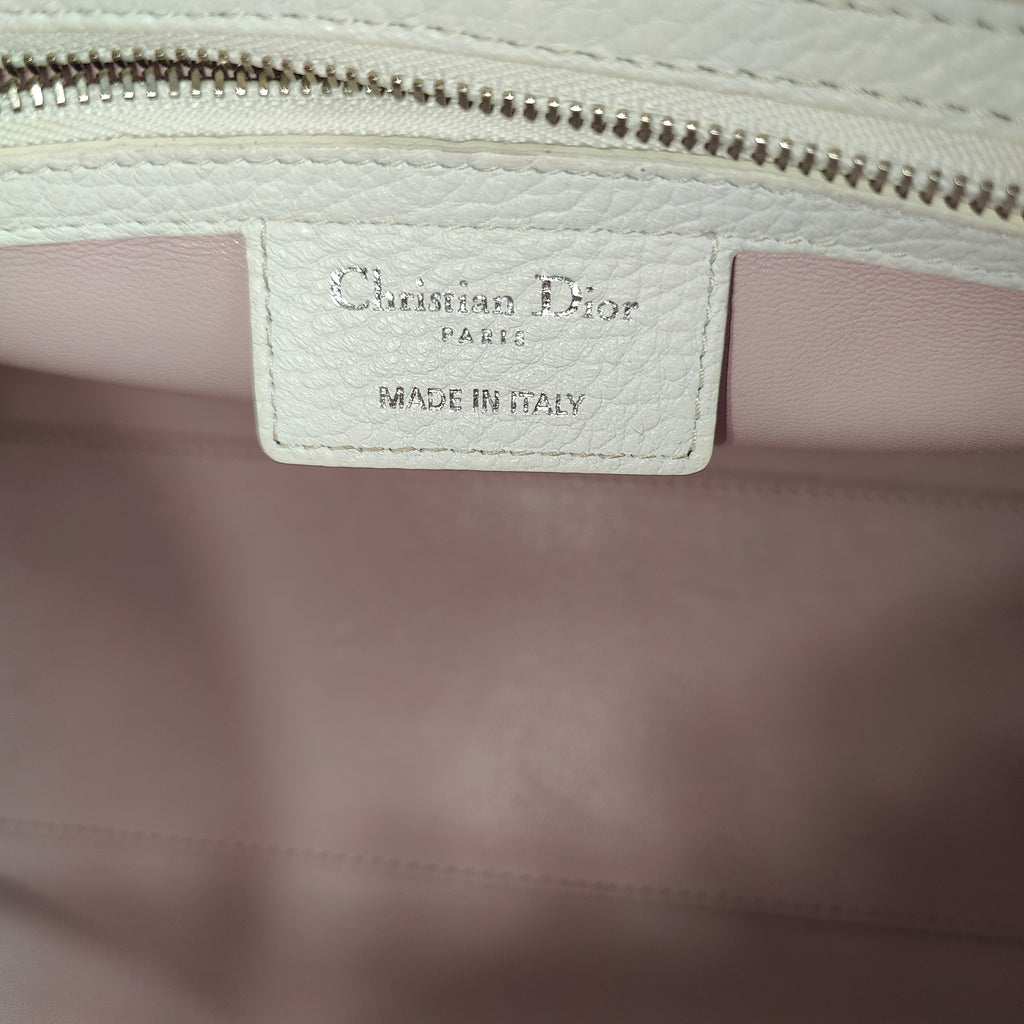 Lady Dior Bag Printed Leather Medium
