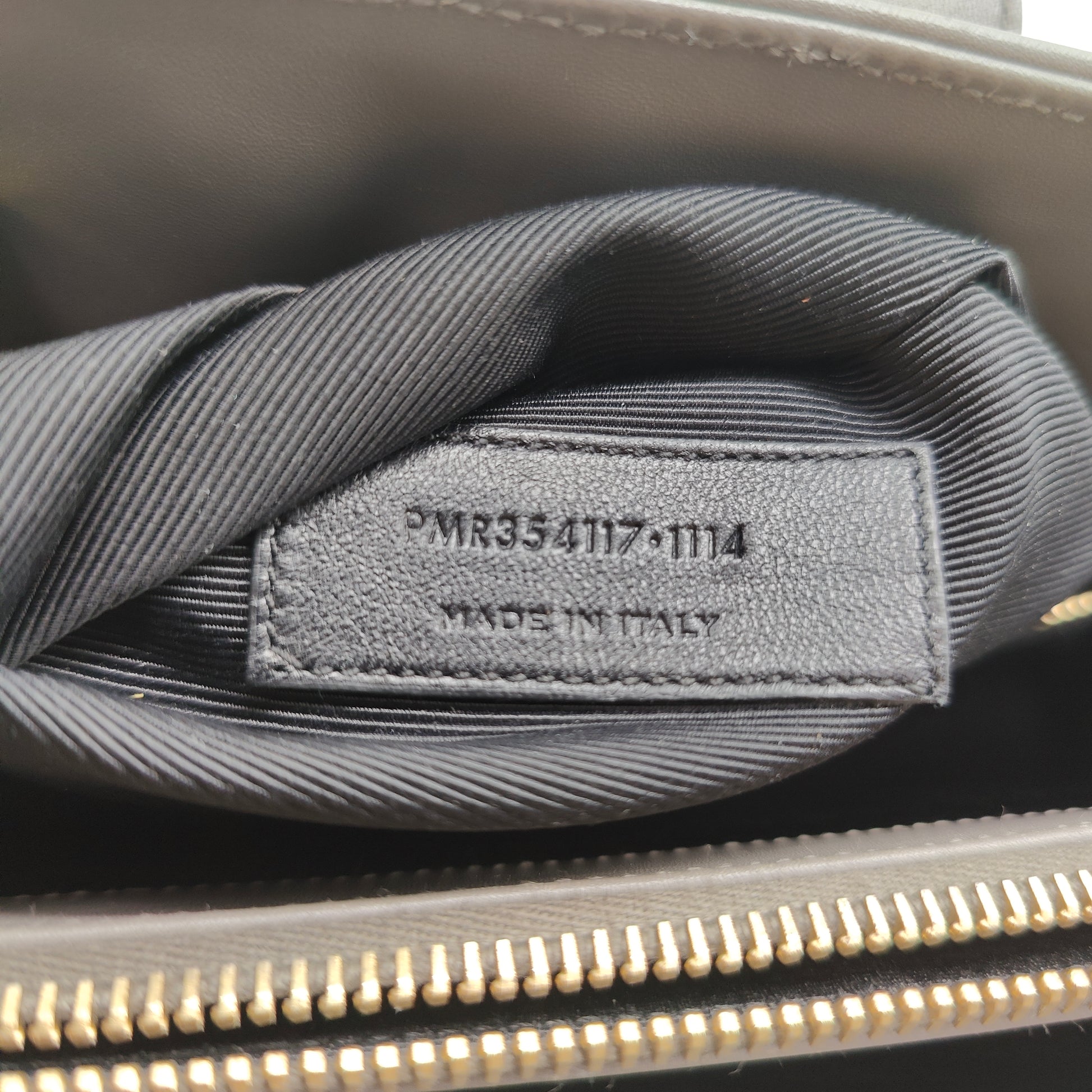 Classic Monogram Shopper Matelasse Chevron Leather Large