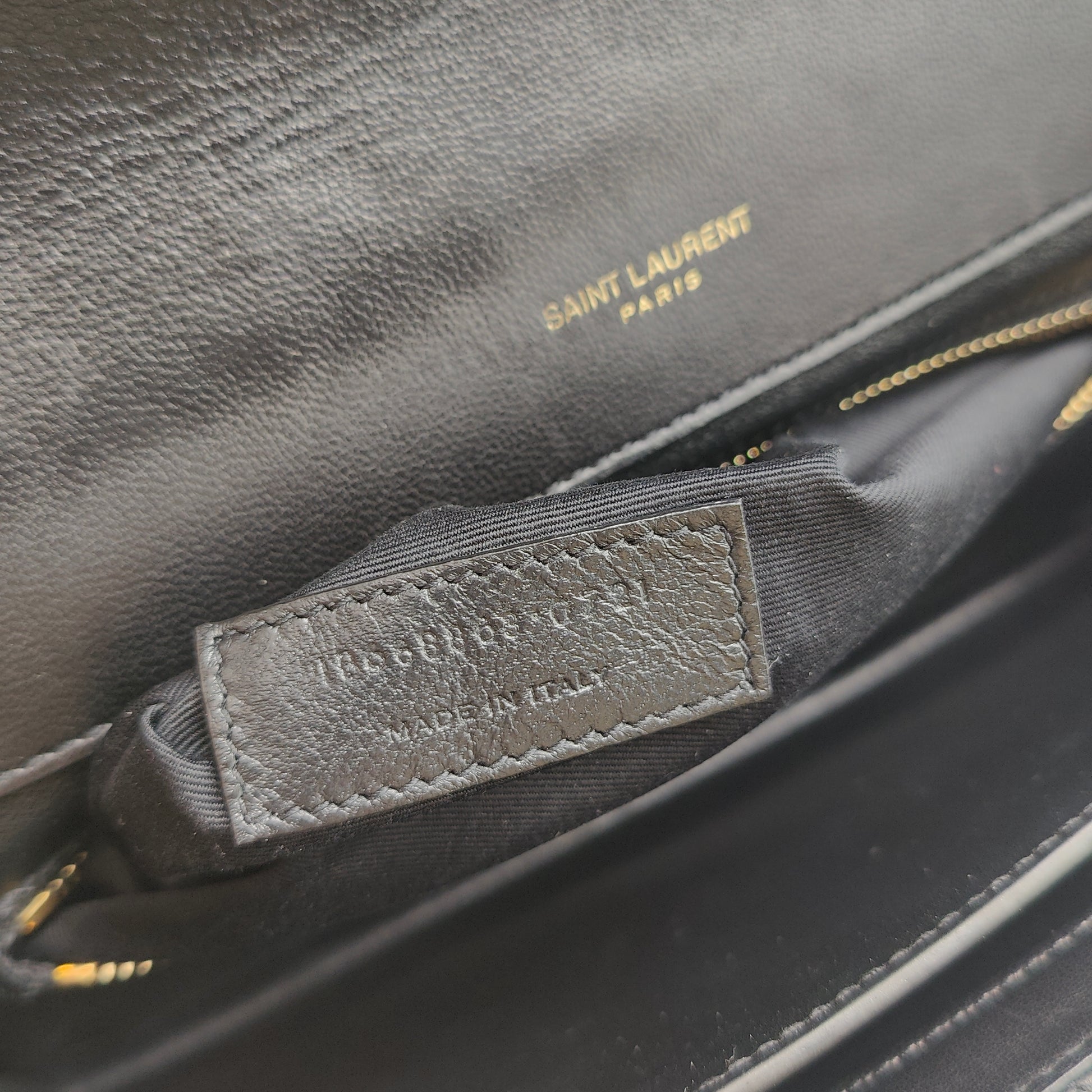Gaby Envelope Satchel Quilted Leather