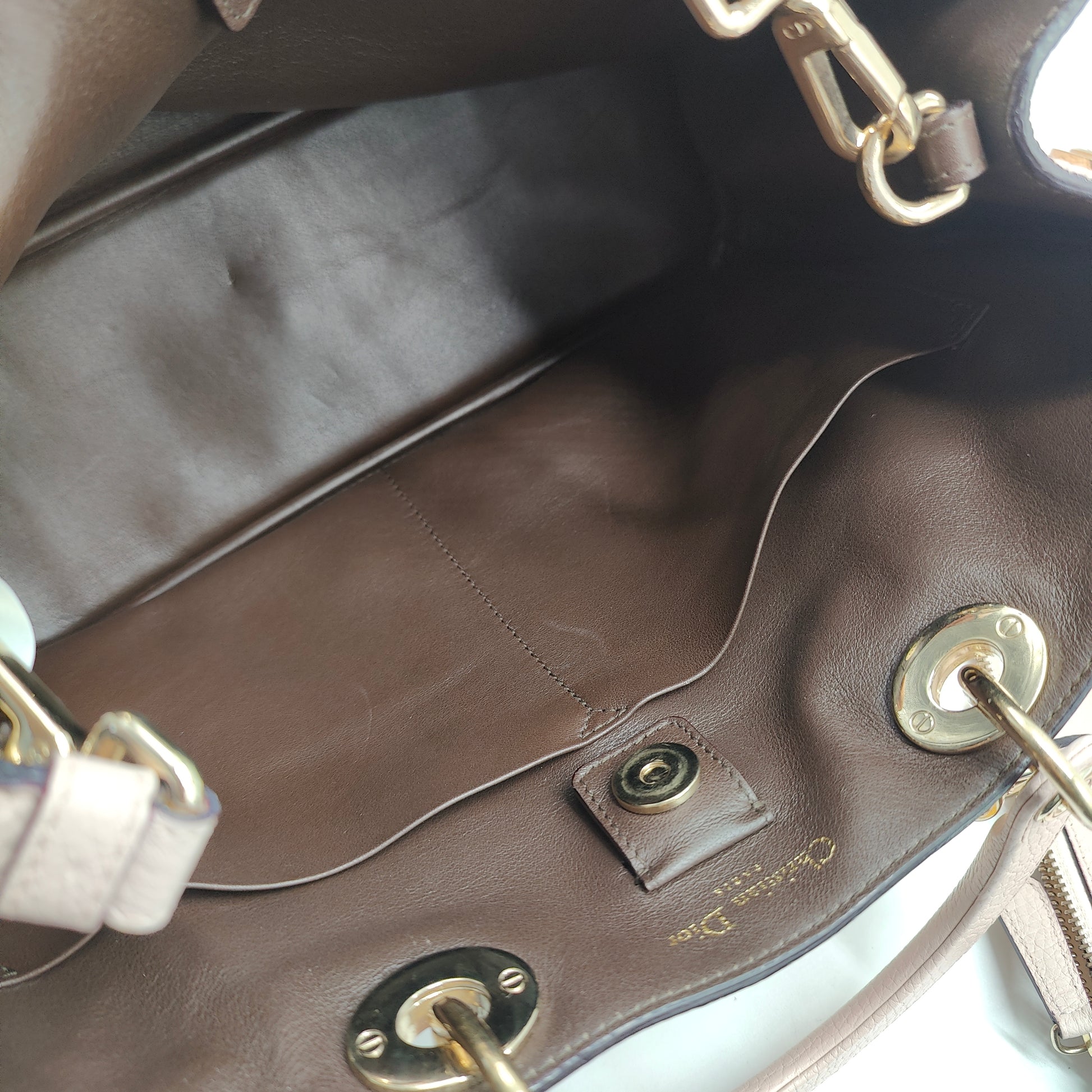 Diorissimo Tote Pebbled Leather Mini