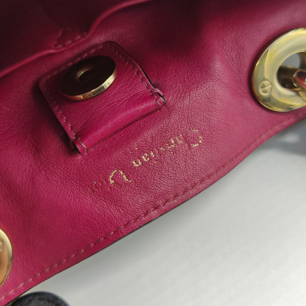 Diorissimo Tote Pebbled Leather Medium