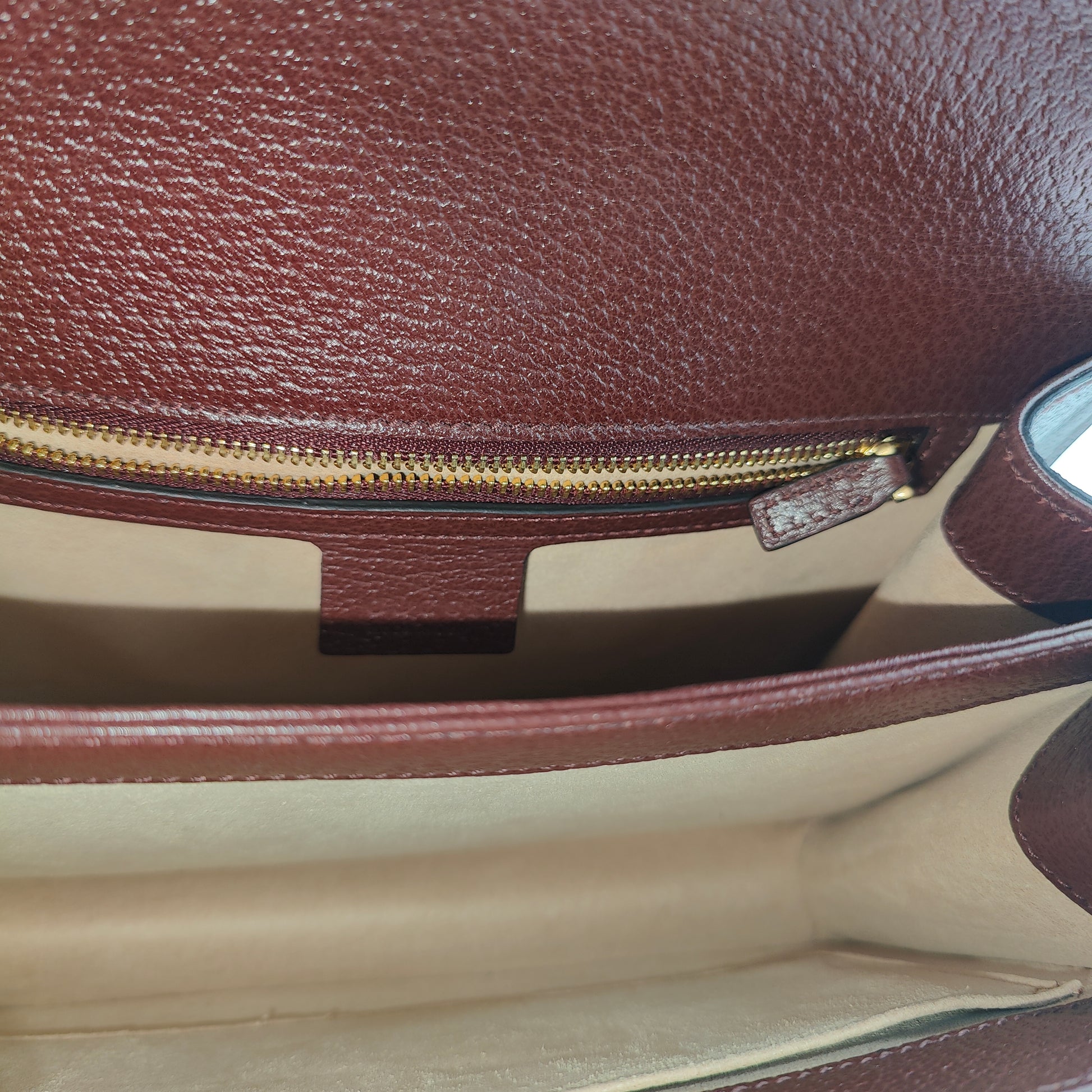 Ophidia Flap Top Handle Bag GG Coated Canvas Small
