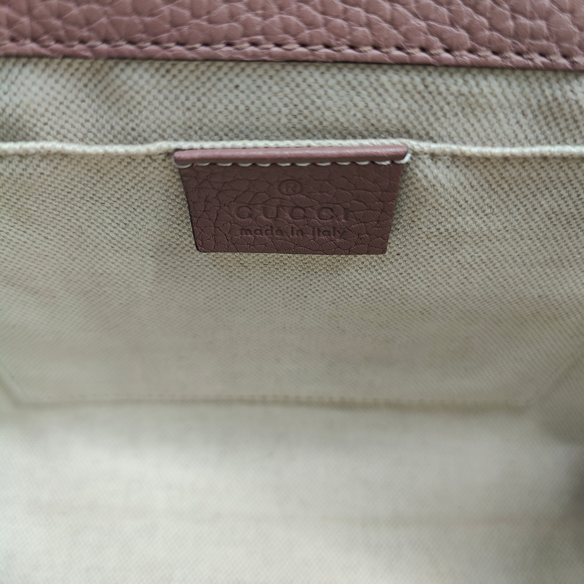 GG Marmont Top Handle Bag Leather Small