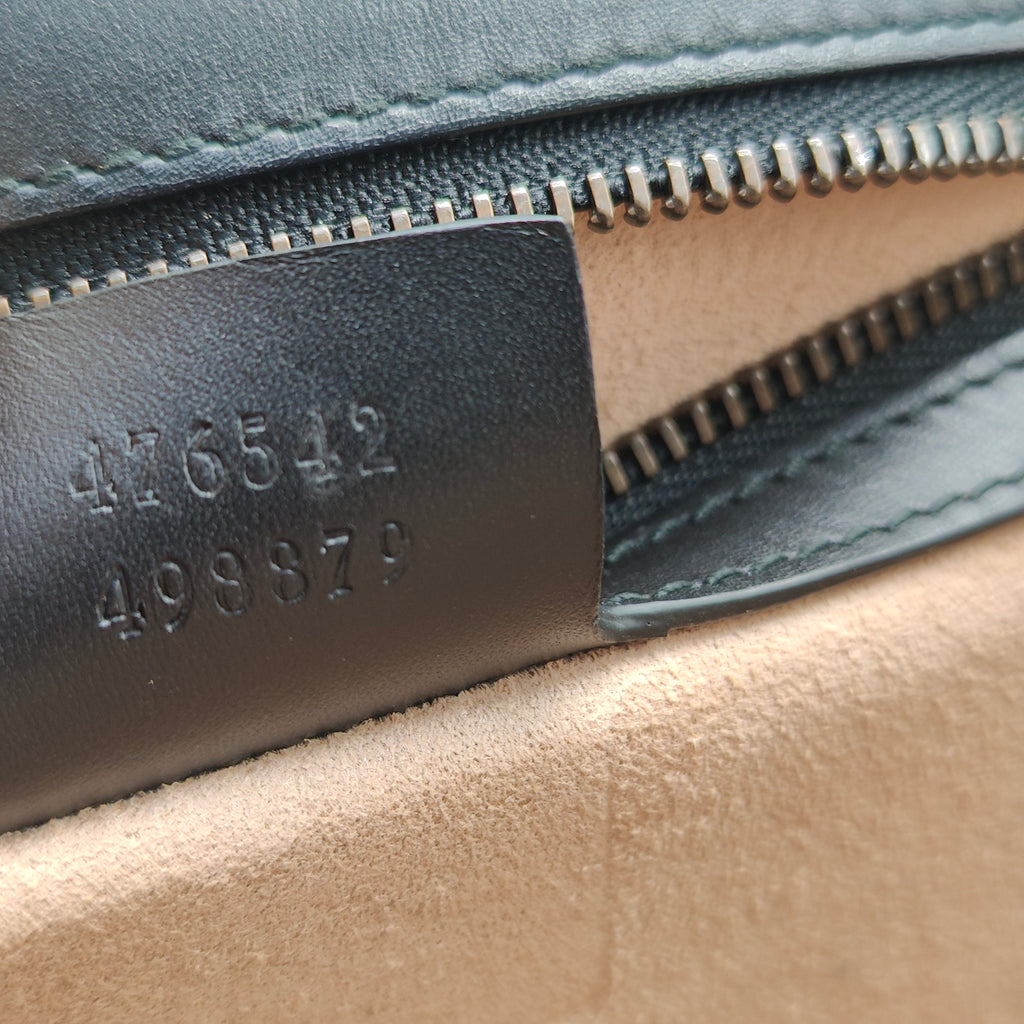Queen Margaret Flap Bag Colorblock Leather Medium