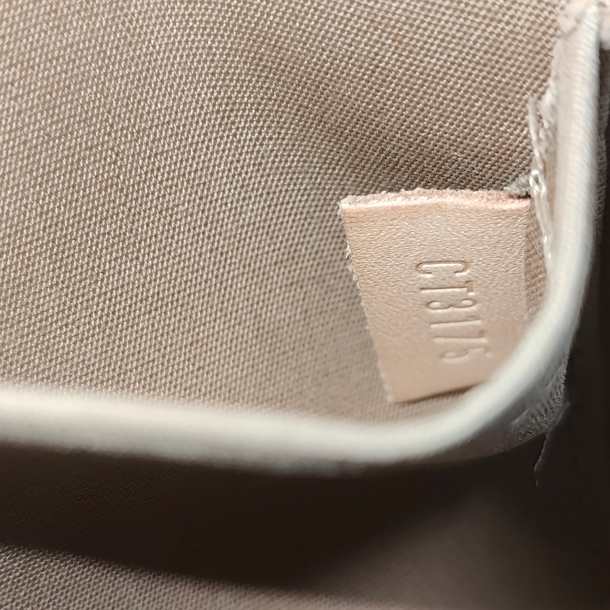 Alma Handbag Monogram Vernis BB