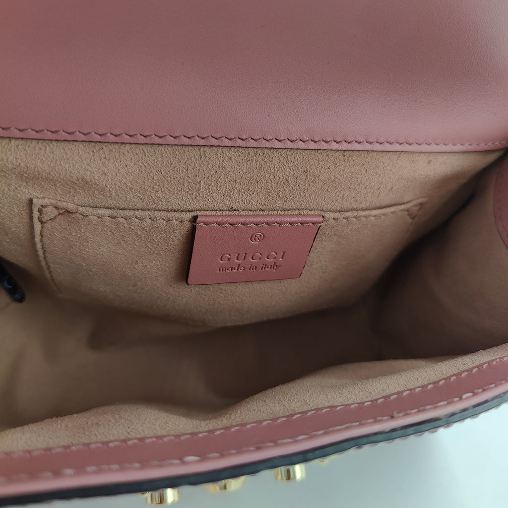 Padlock Shoulder Bag Guccissima Leather Small