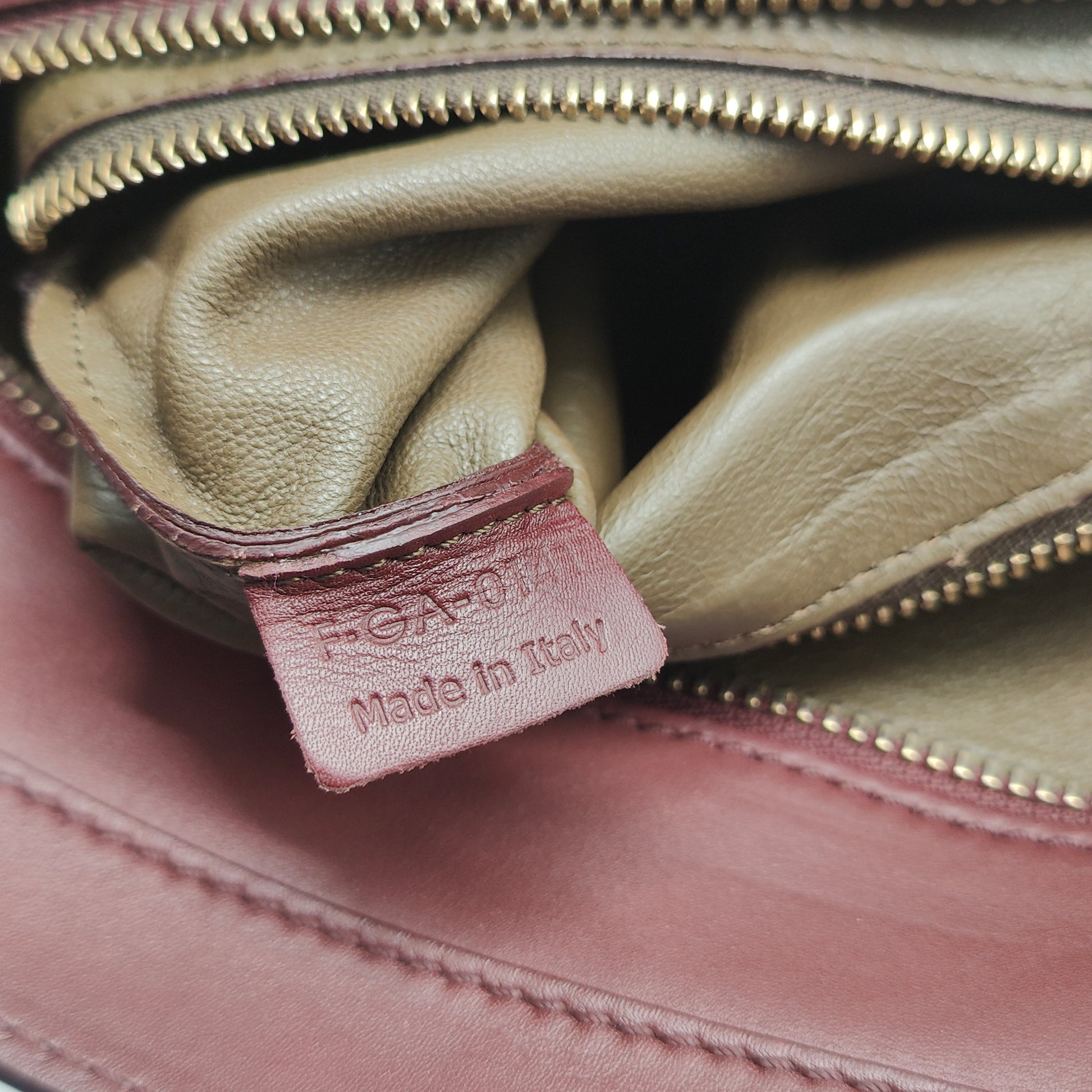 Luggage Bag Smooth Leather Micro