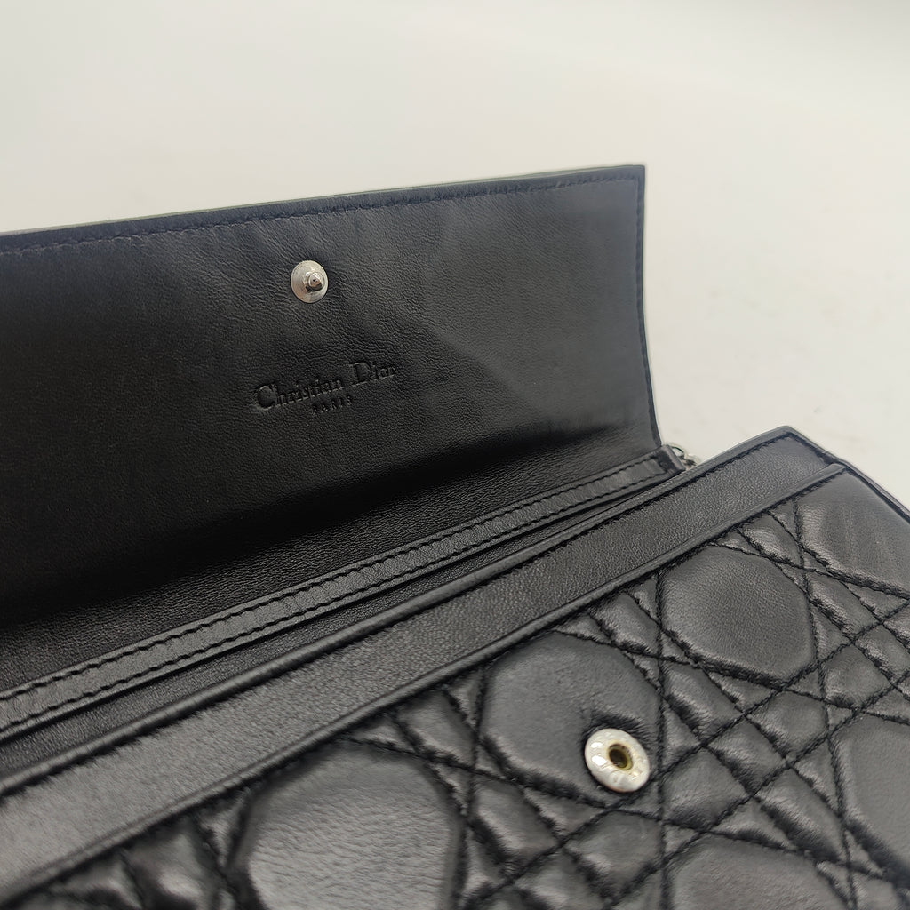 Lady Dior Croisiere Chain Wallet Cannage Quilt Lambskin