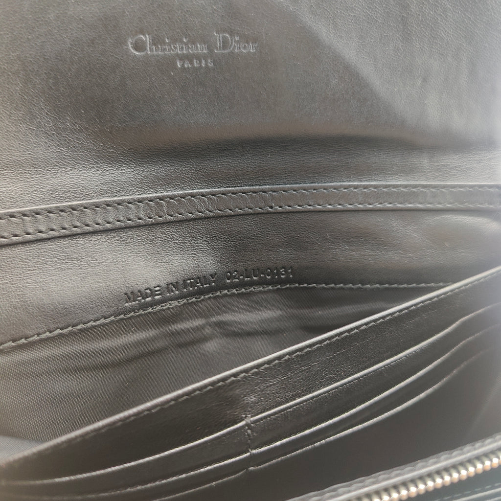 Lady Dior Croisiere Chain Wallet Cannage Quilt Lambskin