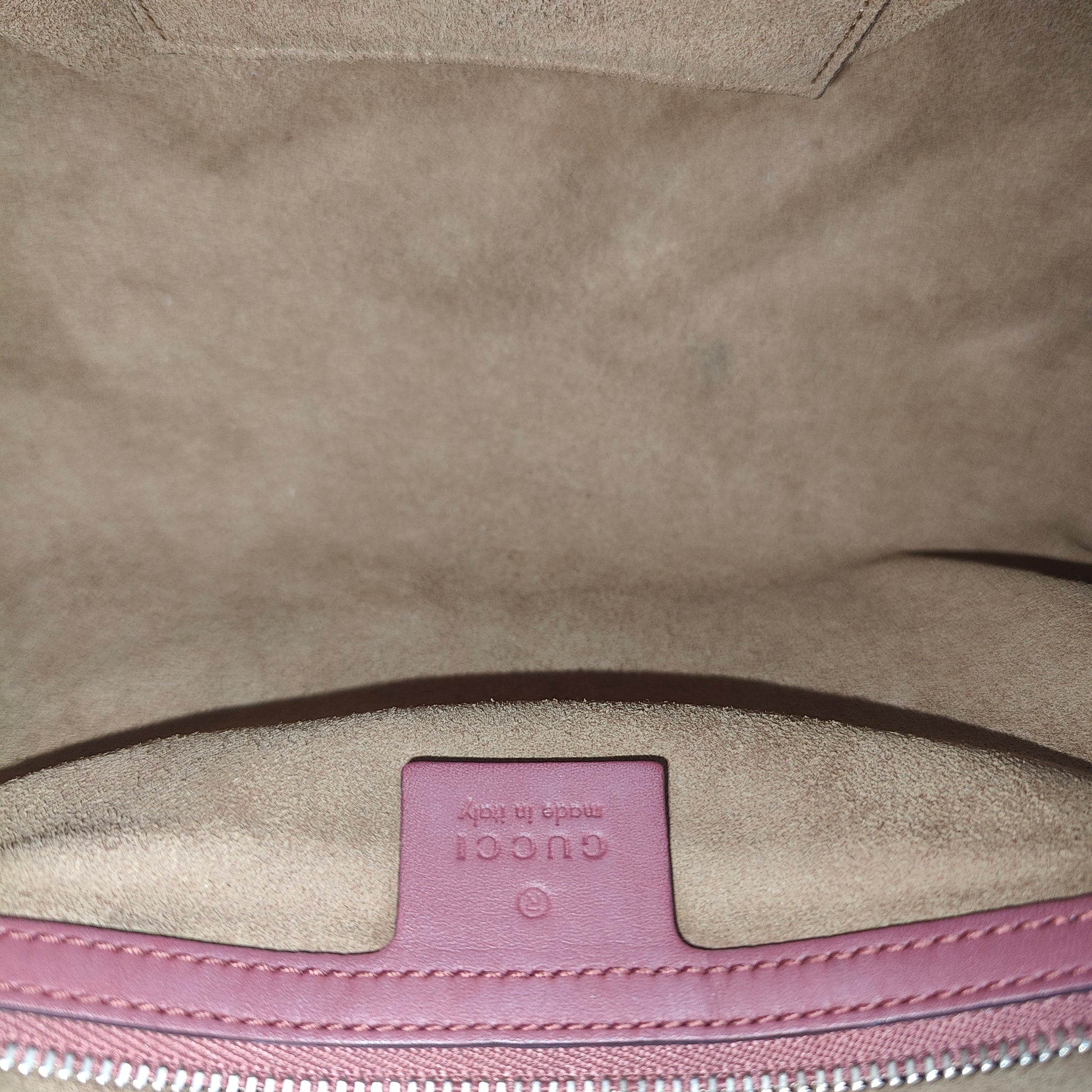 Boston Bag Blooms Print GG Coated Canvas Small