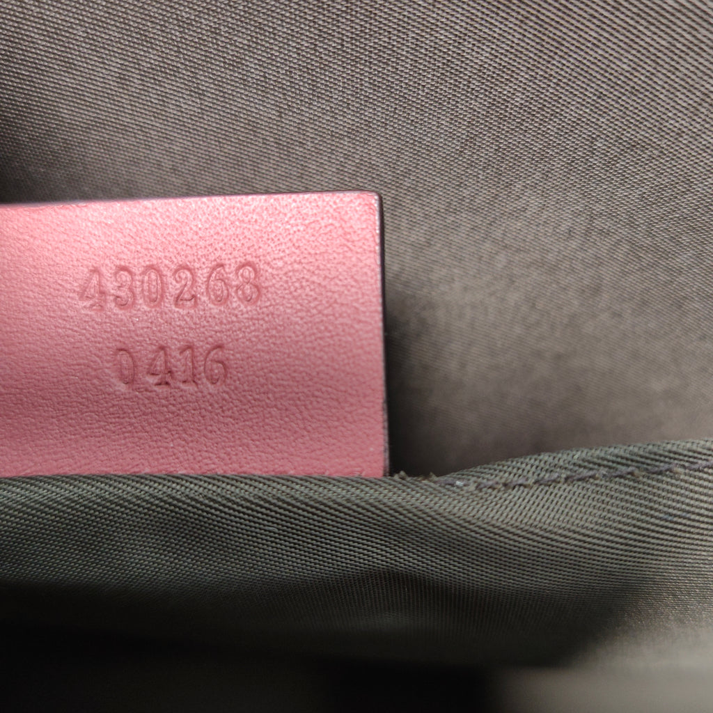 GG Supreme Monogram Blooms Small Zip Pouch