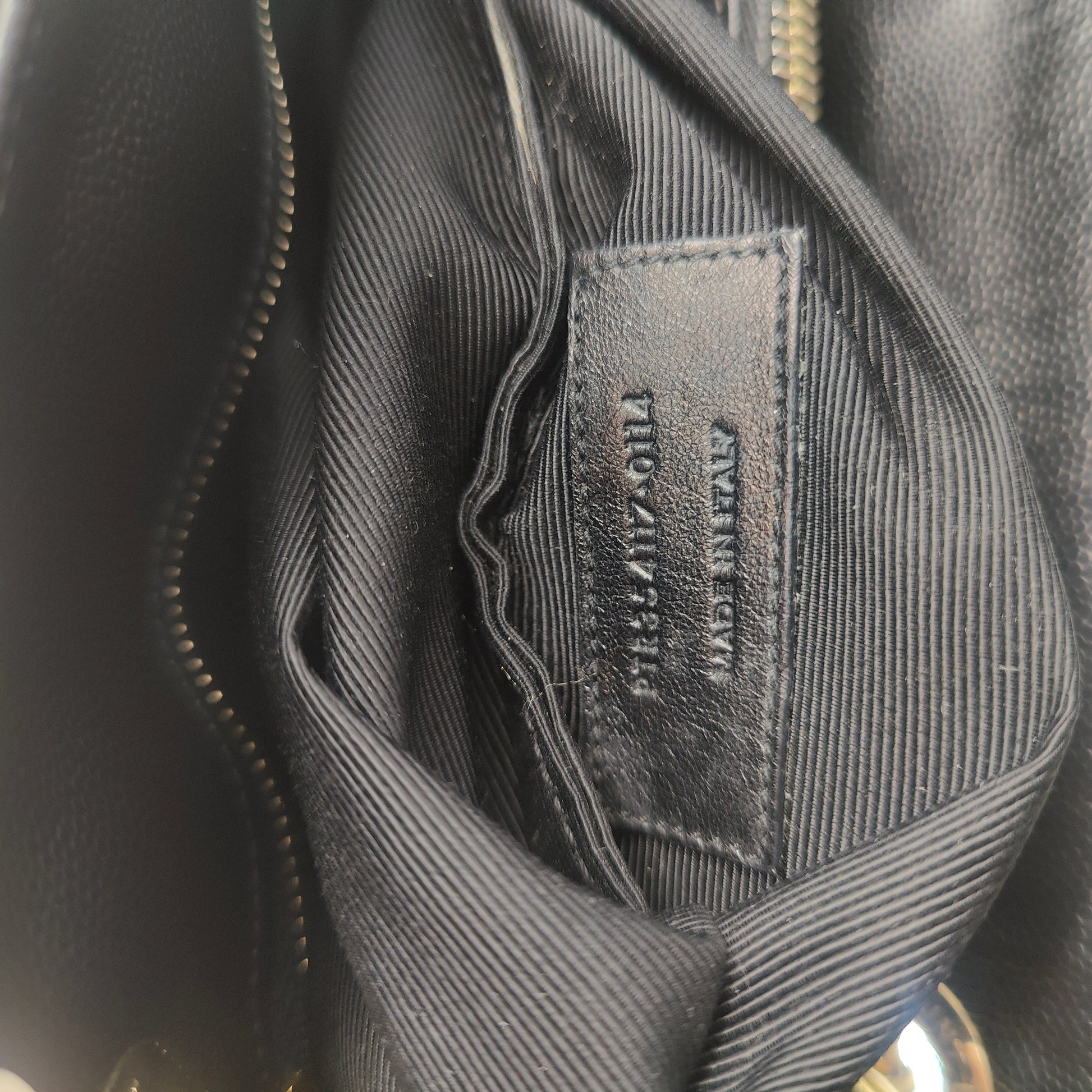 Classic Monogram Shopper Matelasse Chevron Leather Large