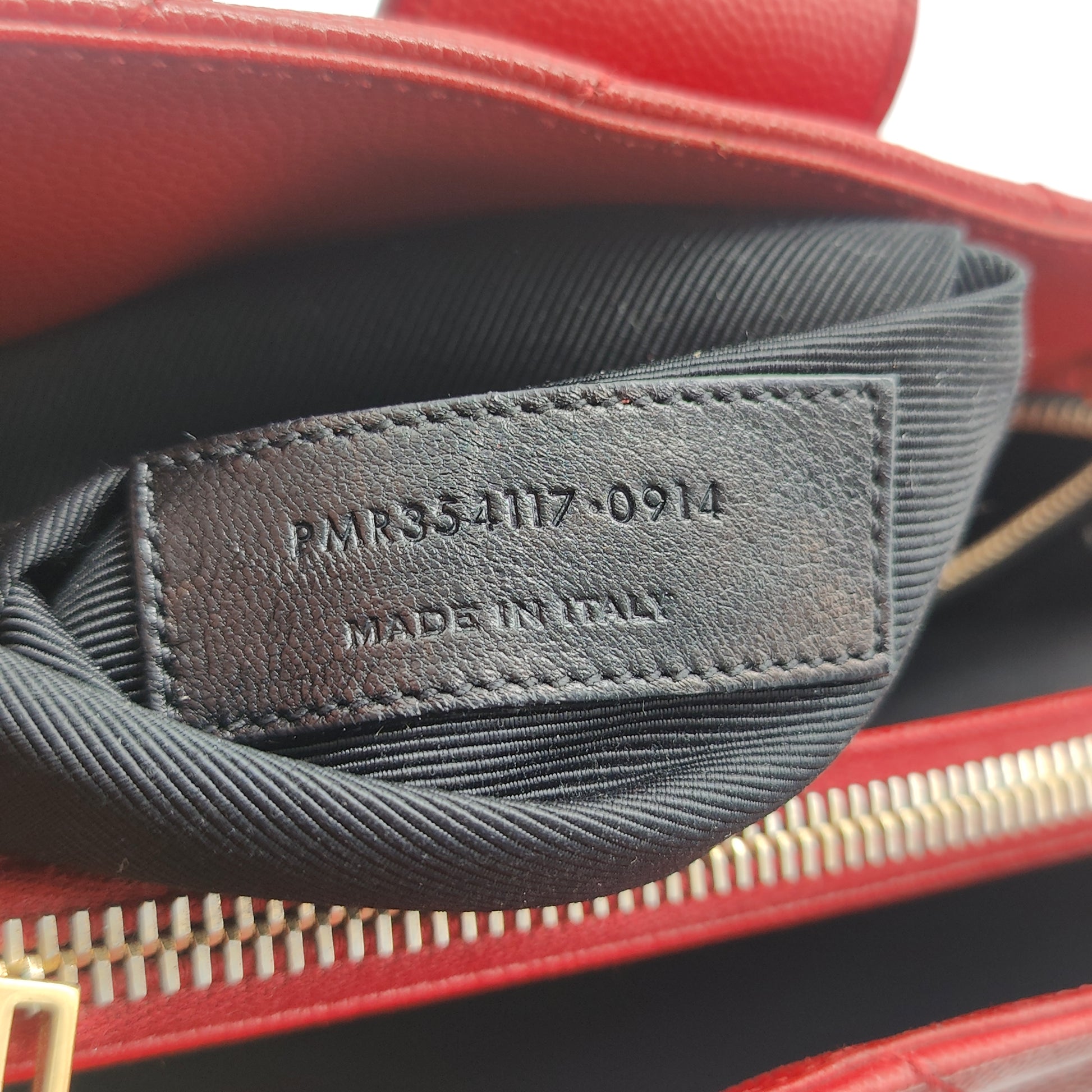 Classic Monogram Shopper Matelasse Chevron Leather Large