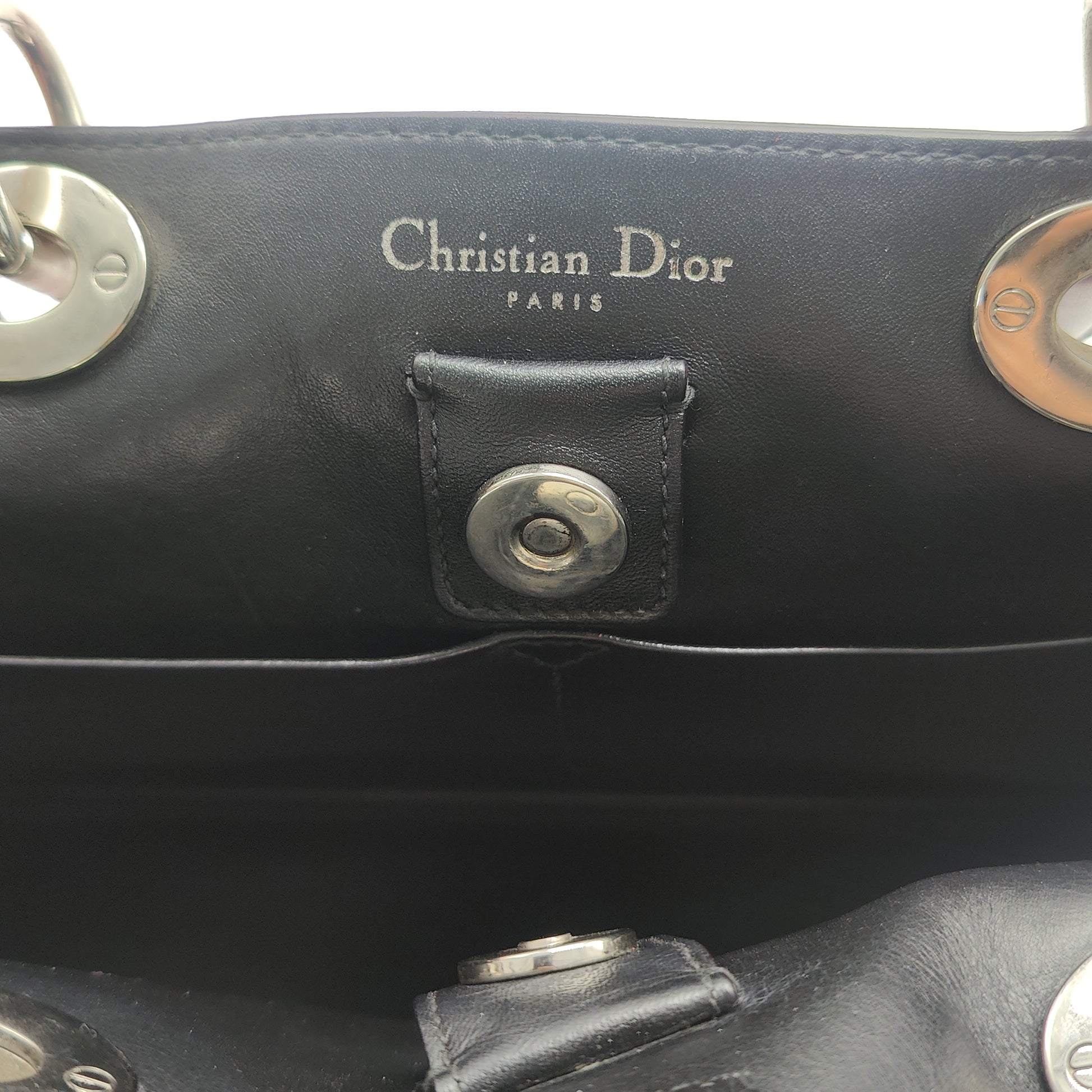 Diorissimo Tote Pebbled Leather Medium