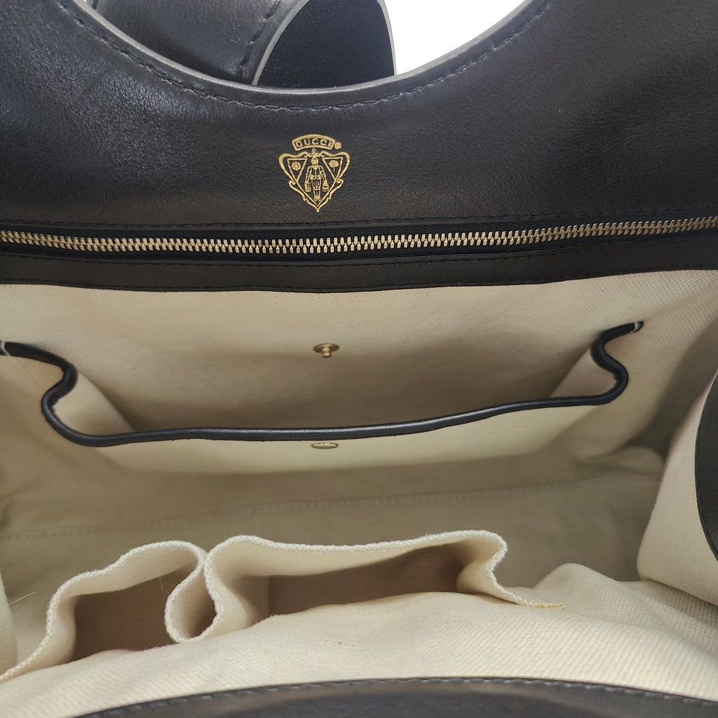 Stirrup Top Handle Bag Leather Large