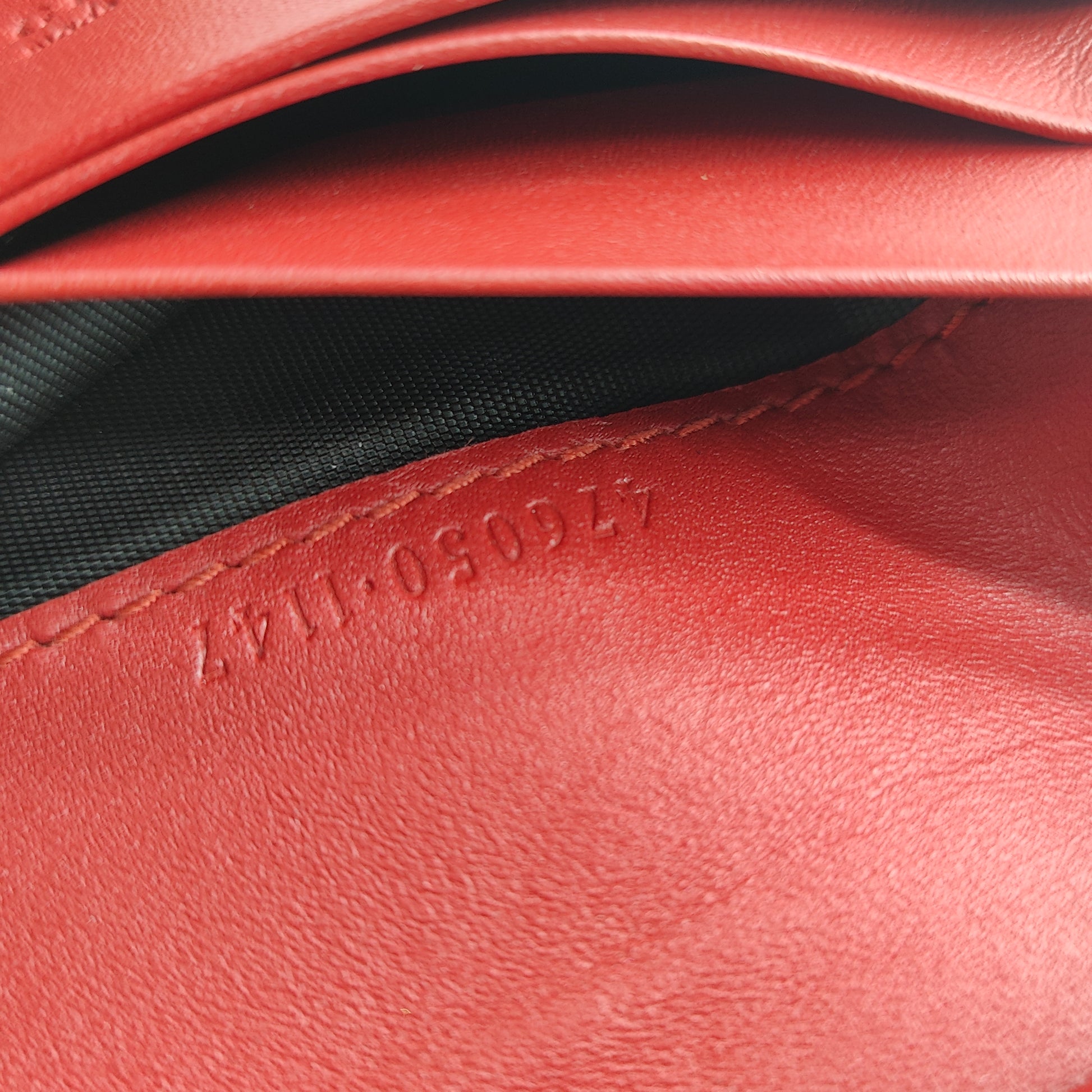 Cherries French Wallet GG Coated Canvas Compact