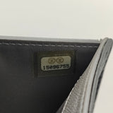 CC French Wallet Camellia Lambskin Small