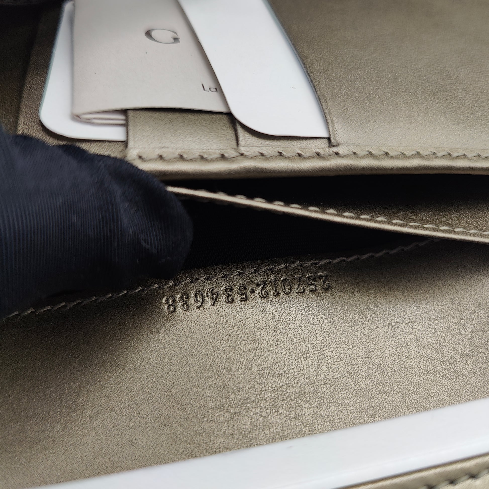 Continental Flap Wallet Guccissima Leather Long