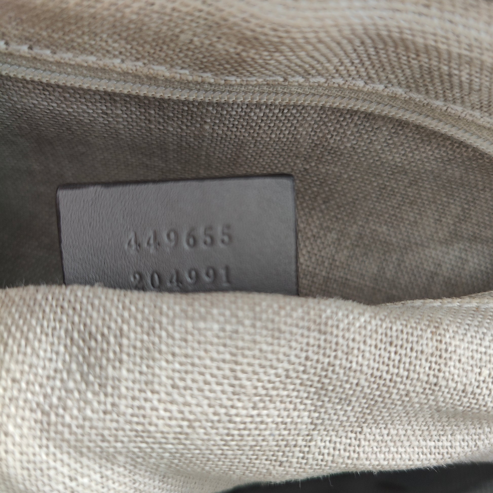 Open Tote Microguccissima Leather Medium