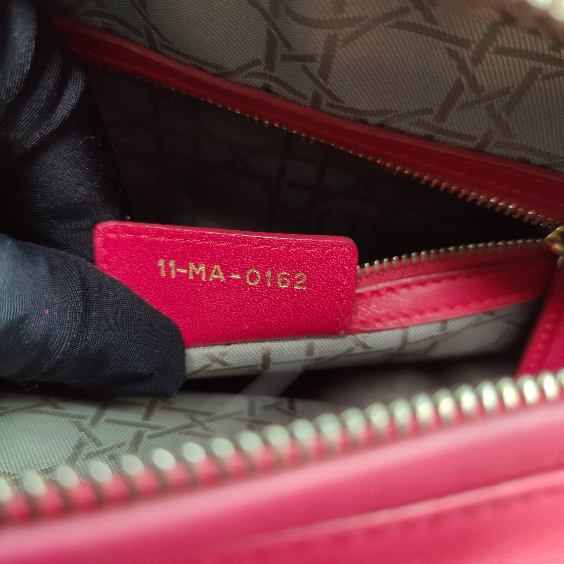 Lady Dior Bag Cannage Quilt Lambskin Large