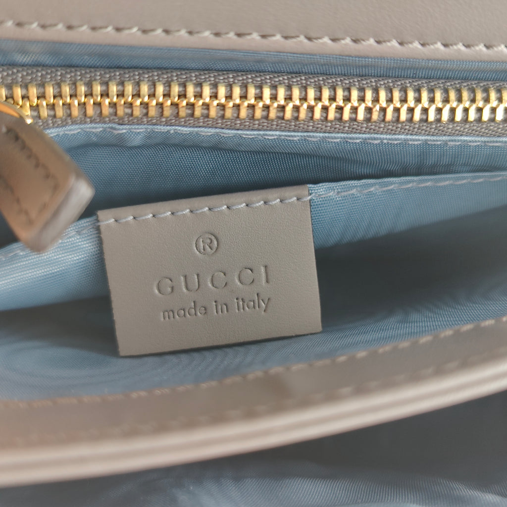 Zumi Flap Shoulder Bag Leather Small