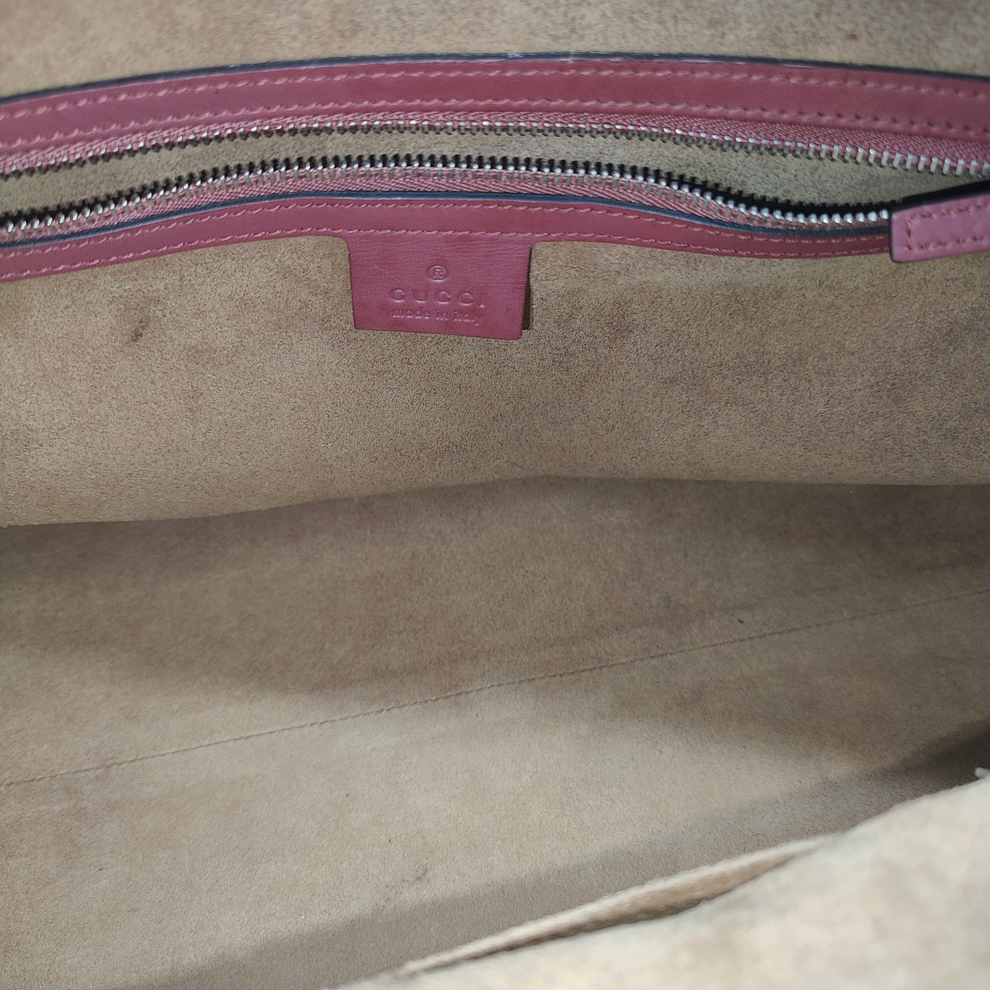 Boston Bag Blooms Print GG Coated Canvas Medium