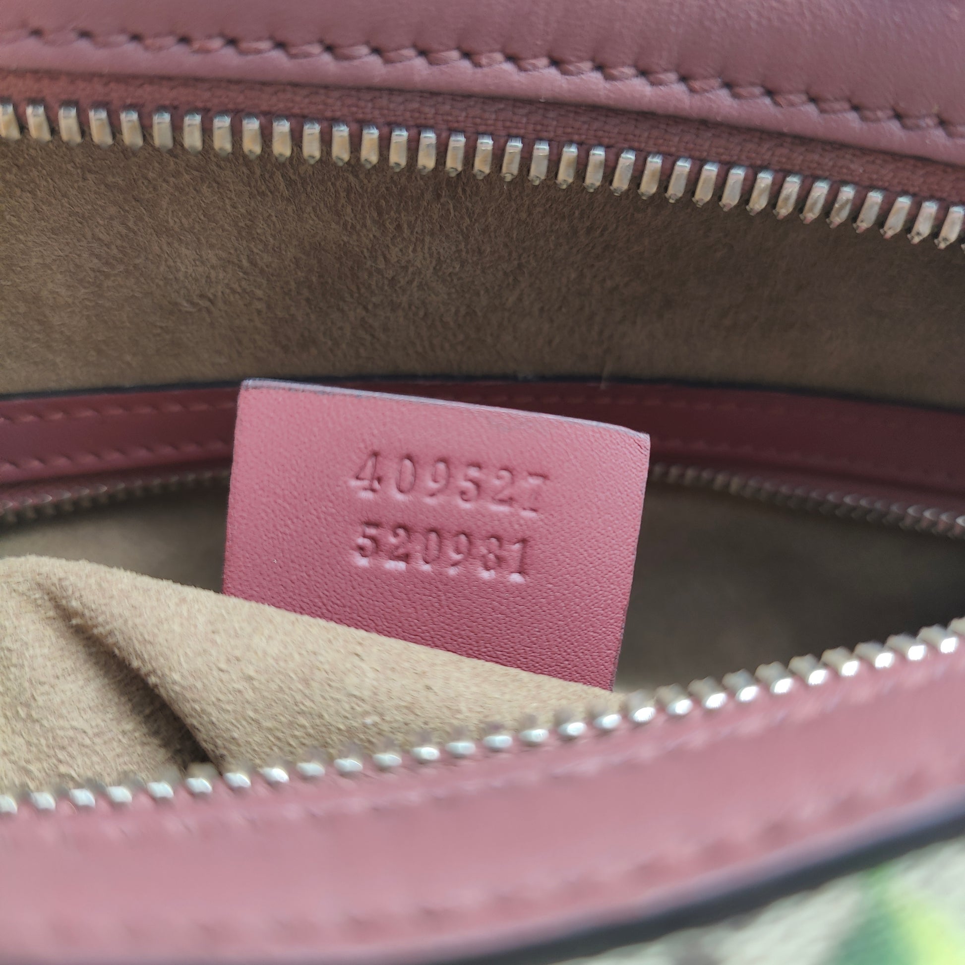 Boston Bag Blooms Print GG Coated Canvas Medium