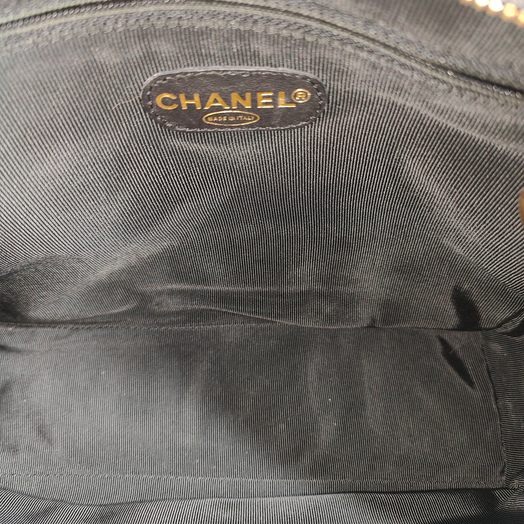 Triple CC Caviar Tote