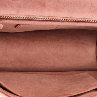 Velvet Diorama Wallet on Chain Pouch Pink twins