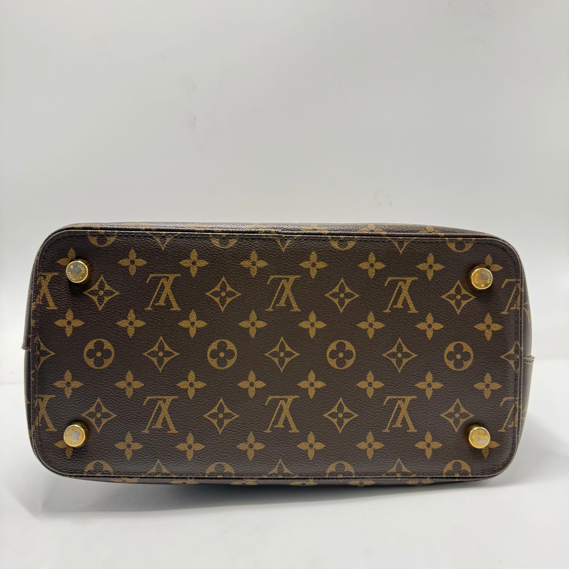 Lockit NM Handbag Monogram Canvas MM Twins