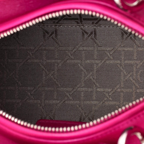 Lady Dior Bag Cannage Quilt Lambskin Medium - twins