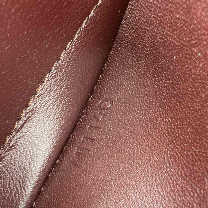 Louis Vuitton Monogram Vernis Vernis Patent Leather French Purse W23494