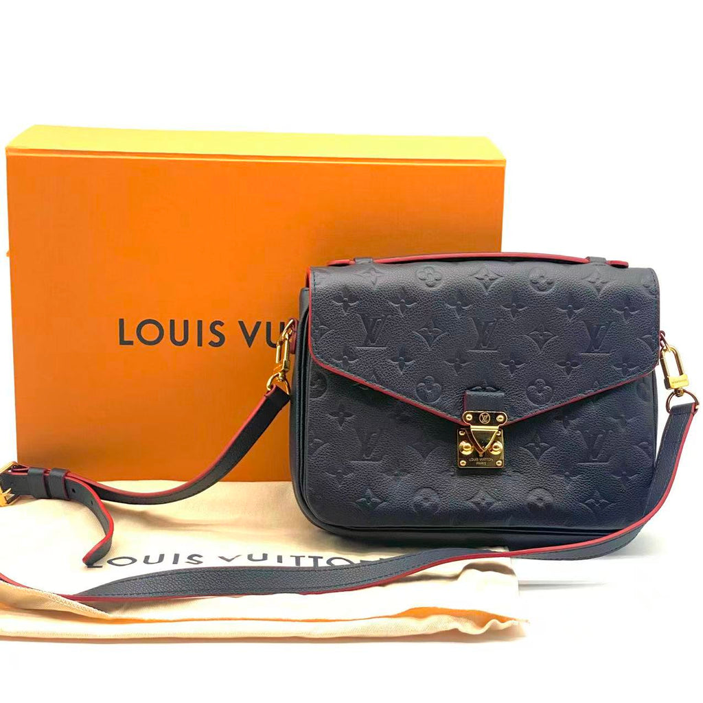 Empreinte Pochette Metis Marine Rouge
