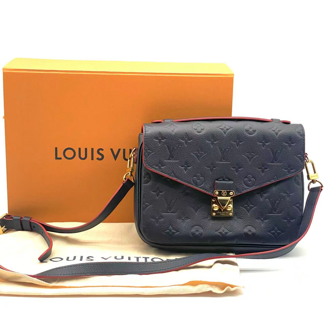 Empreinte Pochette Metis Marine Rouge