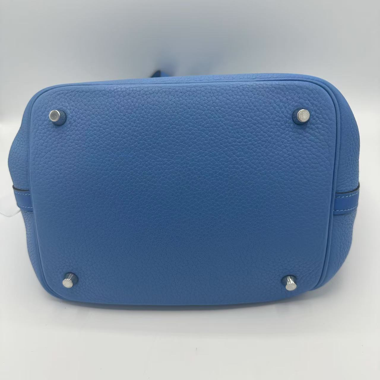 Picotin 22 Togo Leather Palladium Hardware 2T Blue Paradise