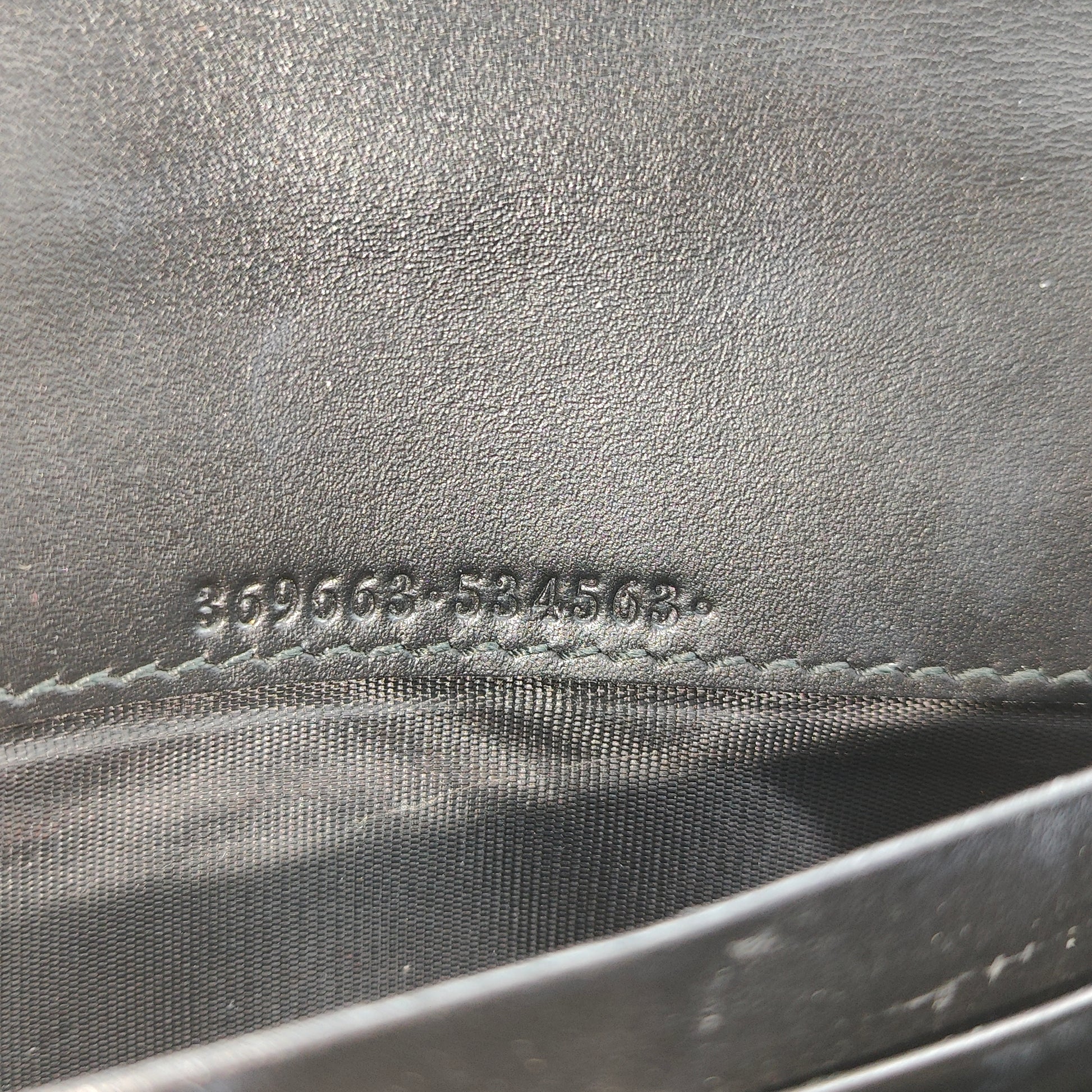 Icon Continental Wallet Guccissima Leather