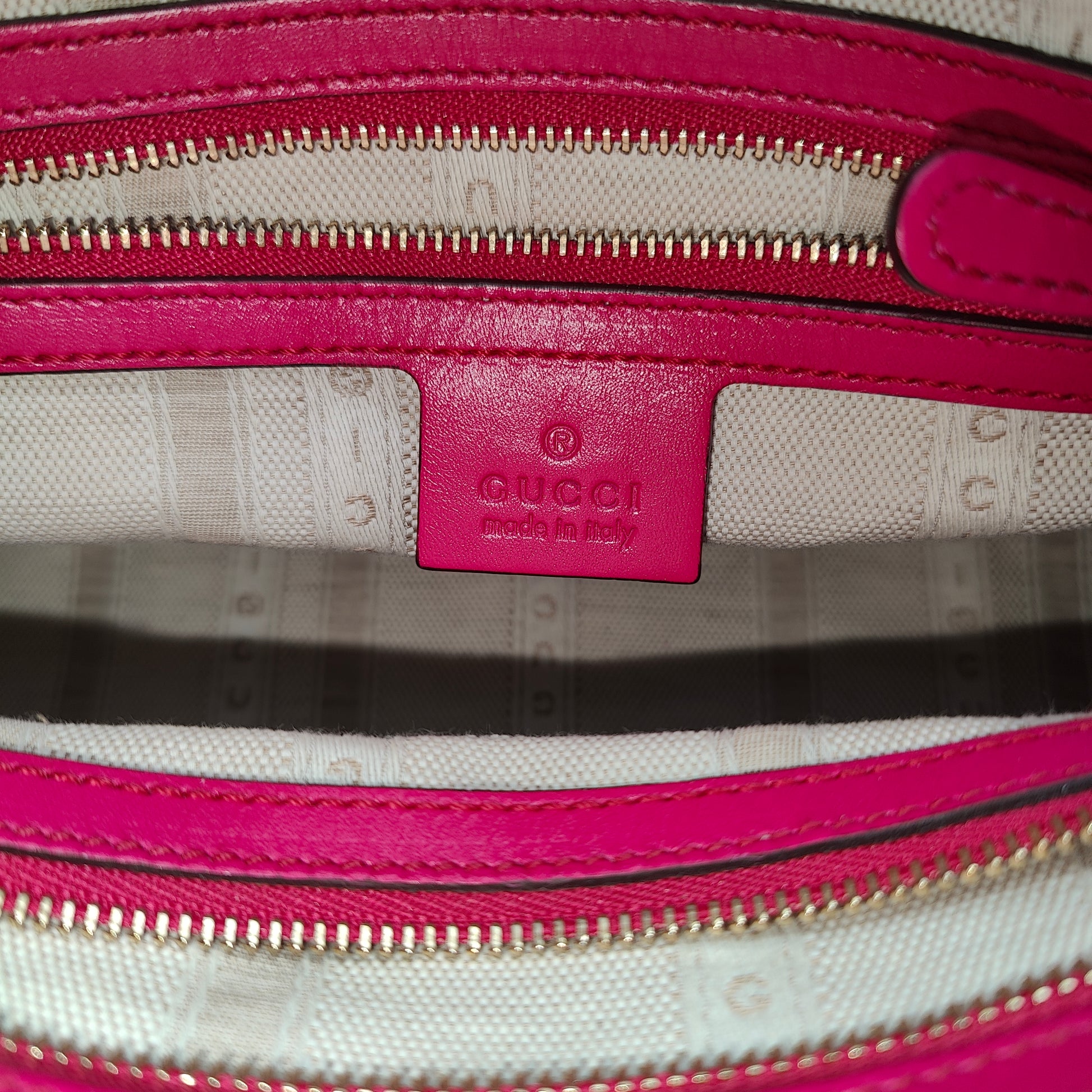 Bright Top Handle Bag Diamante Leather Small