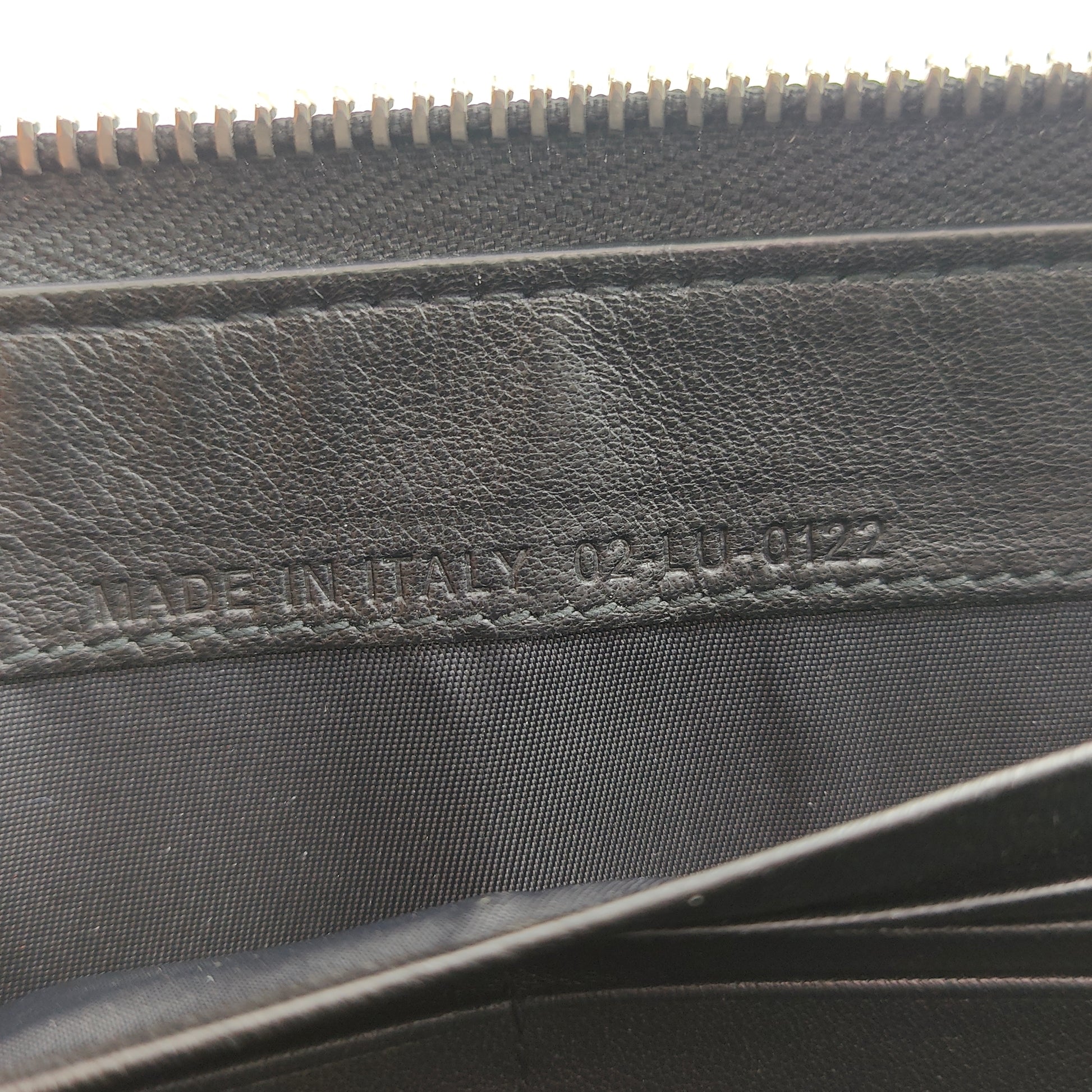 Lady Dior Zip Around Wallet Cannage Quilt Patent Long