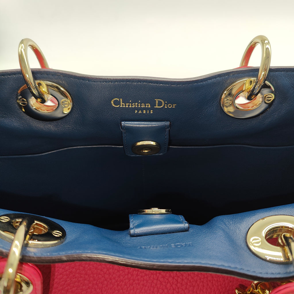 Diorissimo Tote Pebbled Leather Medium