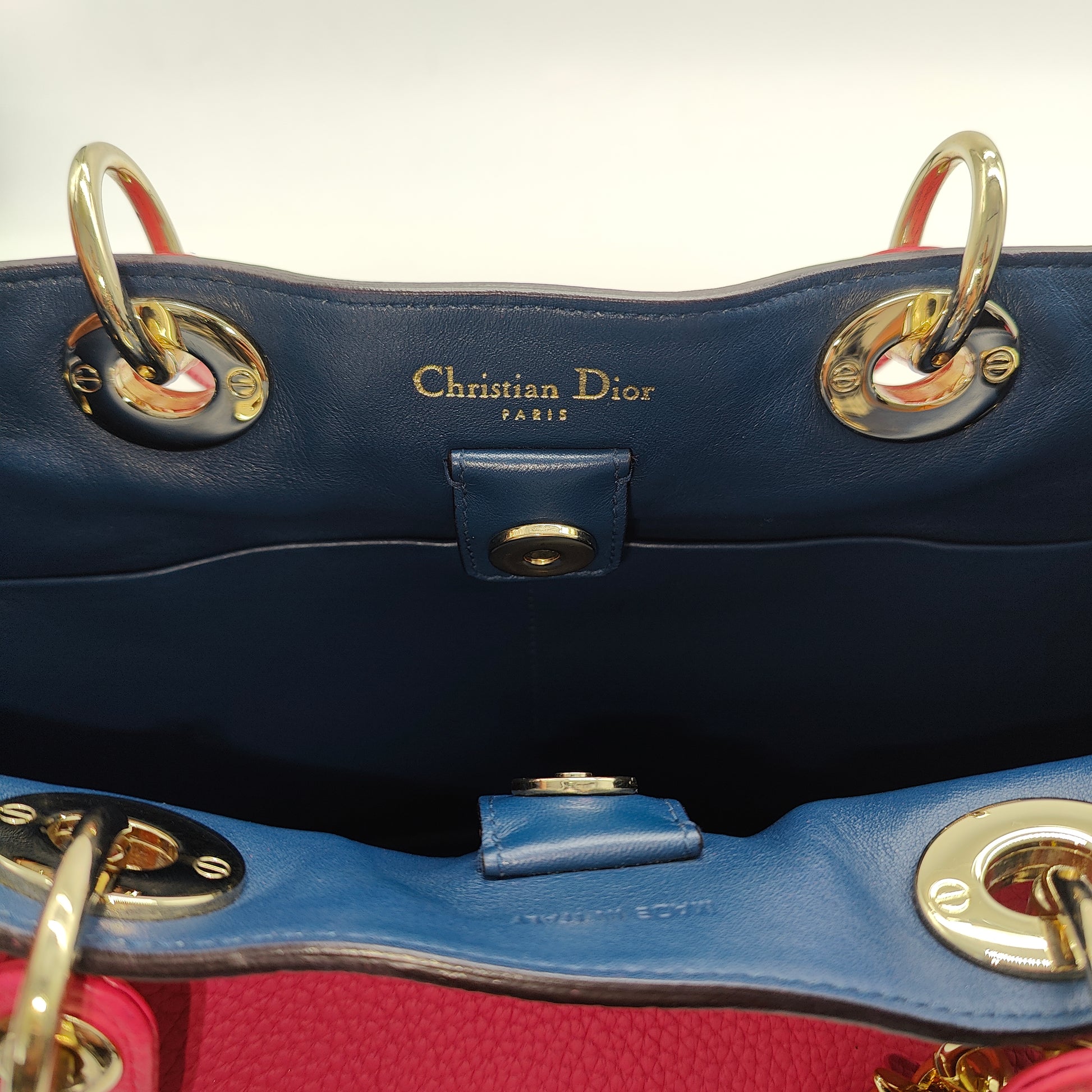 Diorissimo Tote Pebbled Leather Medium