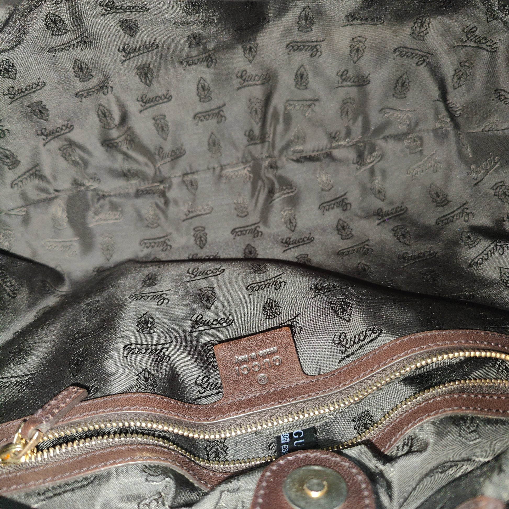 Pelham Shoulder Bag Studded GG Leather Medium