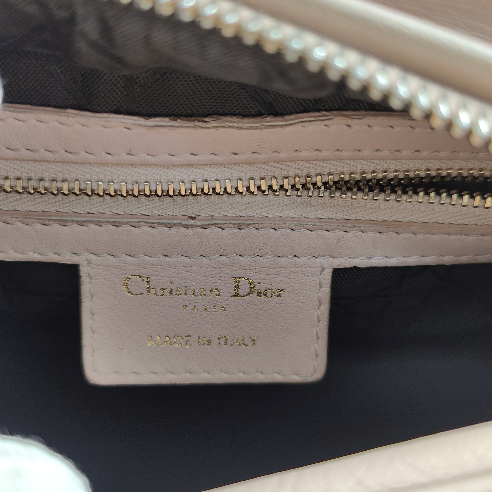 My Lady Dior Bag Cannage Quilt Lambskin