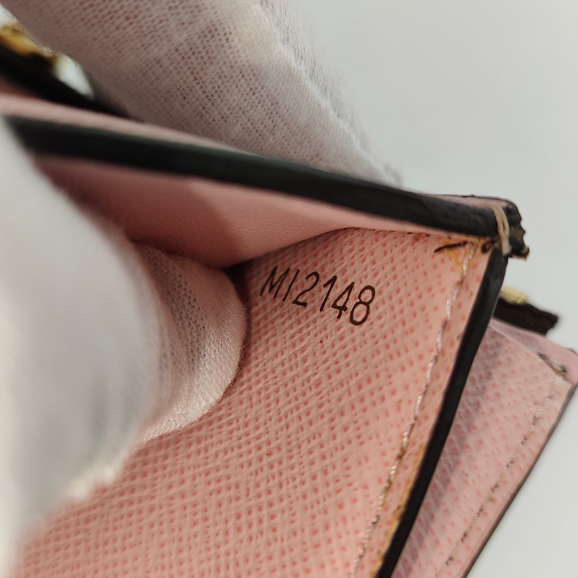 Monogram Zoe Wallet Rose Ballerine