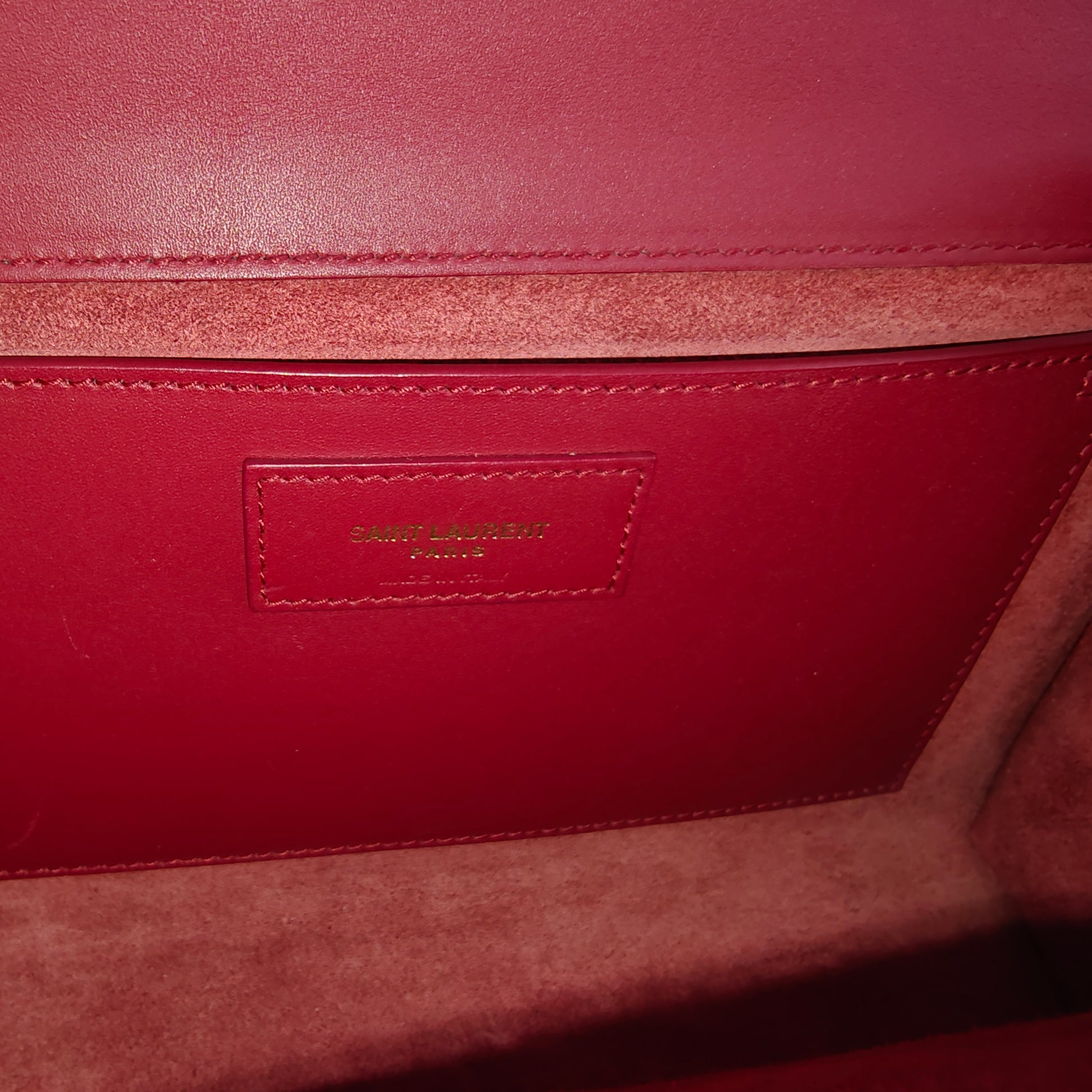 Classic Monogram Tassel Crossbody Bag Leather Medium